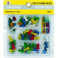 76pcs DIY hardware assortment(pins,tacks and clips kit)